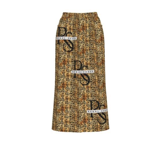 RS Women's Front Mid-Slit Cotton Skirt