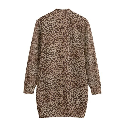 Leopard Print Women's Long Jerseys - Image 2