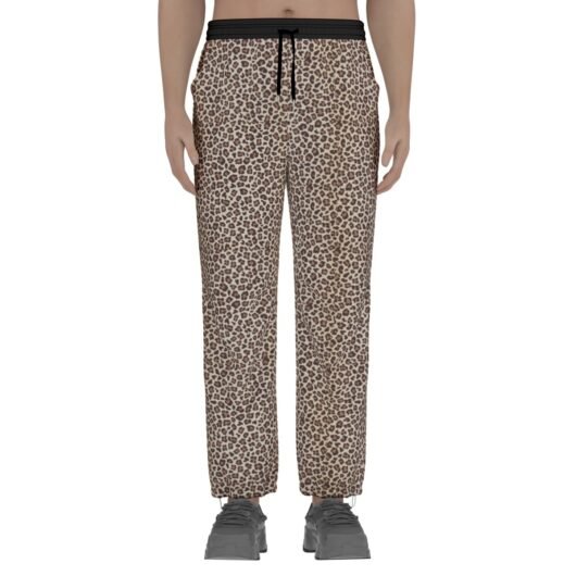 RegalSuave Leopard Print Unisex Casual Pants