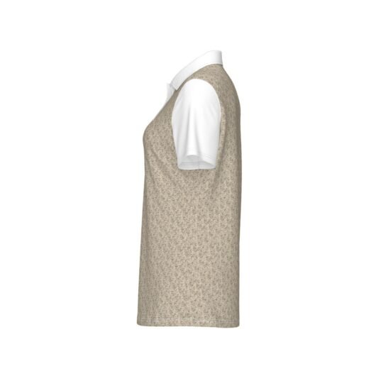Women's Polo Collar Jersey White Sleeves - Image 4