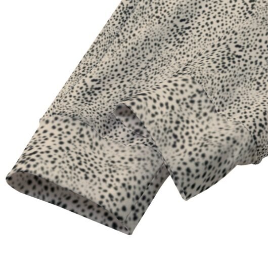 Leopard Print Women's Yoga Pants Black Waist - Image 4