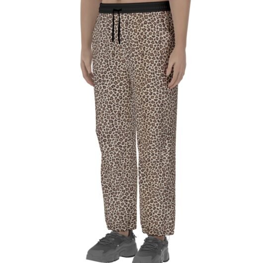 RegalSuave Leopard Print Unisex Casual Pants - Image 3