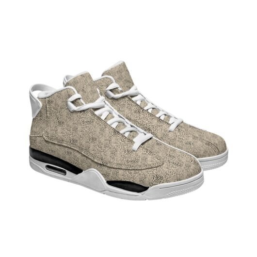 Men's Shock Absorption and Non-Slip Basketball Shoes | Leopard