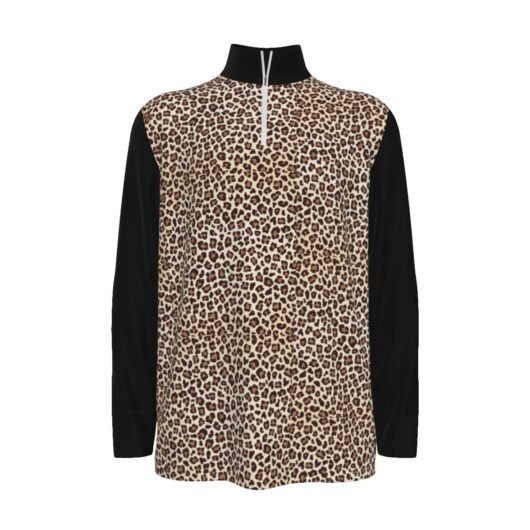 Men's Sports Collar Jersey with Black Long Sleeves for stylish and comfortable sportswear.