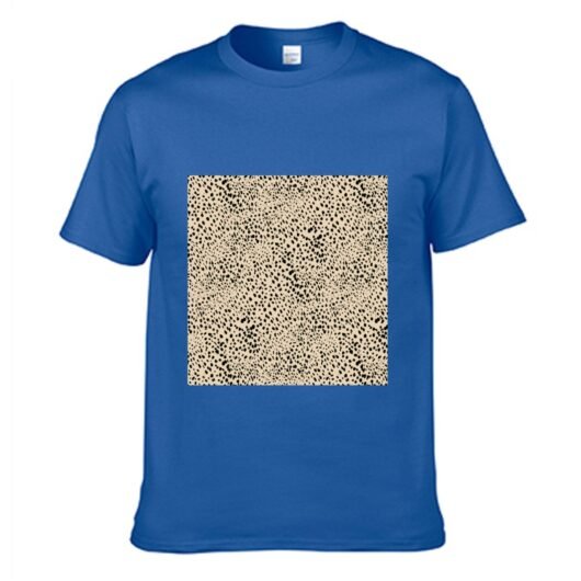 Men's T-shirt With Leopard Center - Image 6