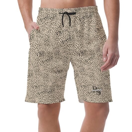 Leopard Men's Casual Shorts RegalSuave