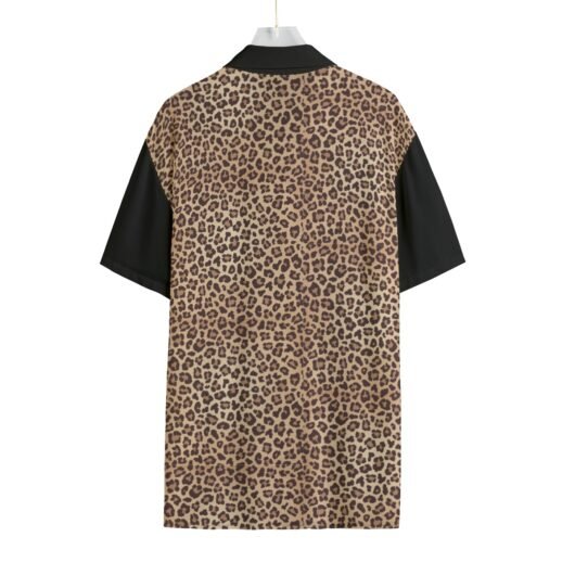 Men's Rayon Shirt With Pocket Black Sleeves - Image 2