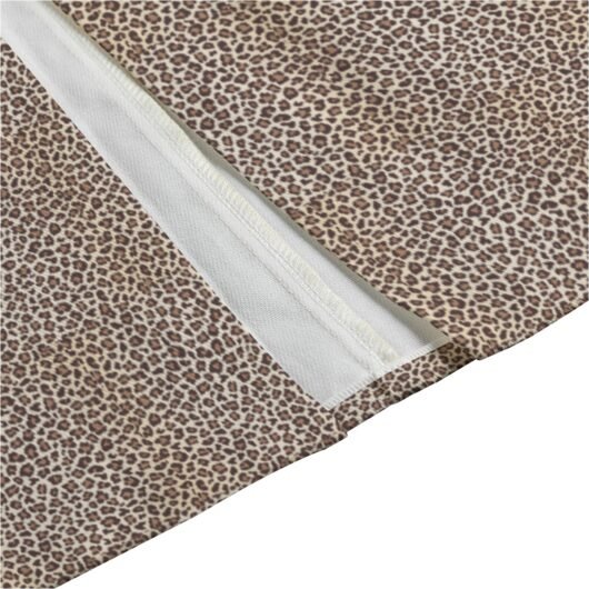 Leopard Women's Front Mid-Slit Skirt - Image 4