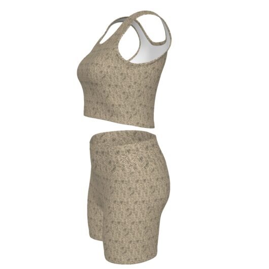 Leopard Print Women's Yoga Set - Image 3