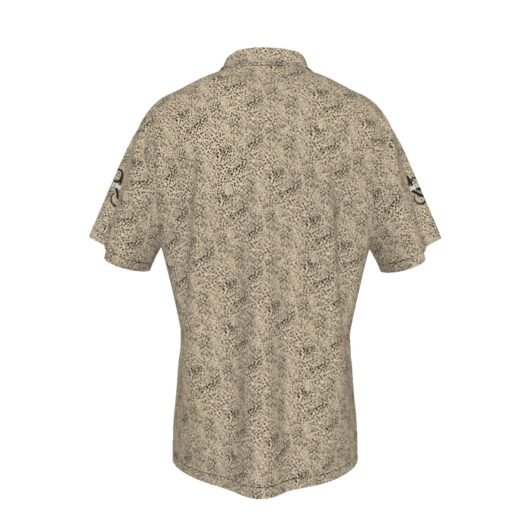 Men's Hawaiian Shirt With Button Closure Leopard - Image 2