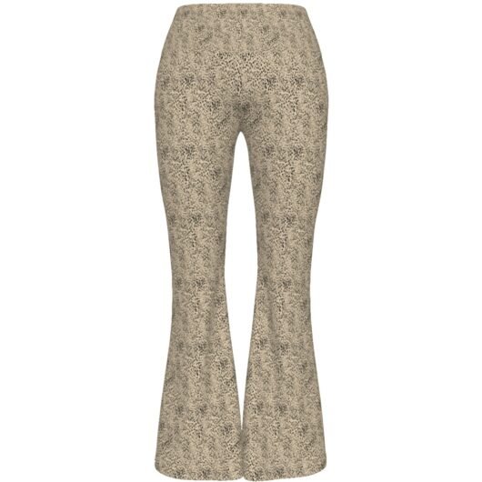 Leopard Print Women's Flare Yoga Pants
