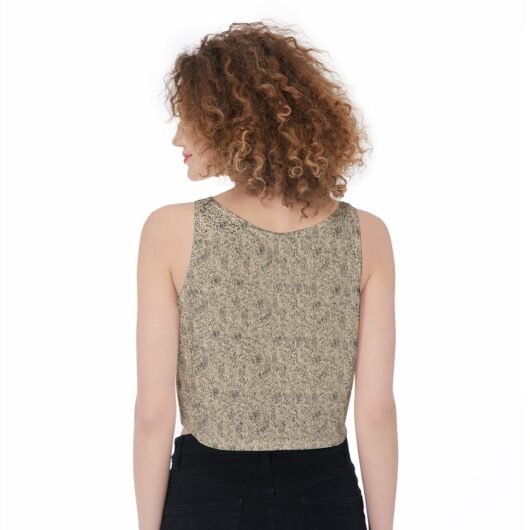 Leopard Print Crop-Tank Top - Image 4