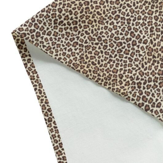 Women's Halter Dress With Black Straps Leopard - Image 4