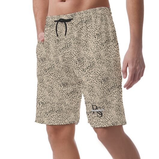 Leopard Men's Casual Shorts RegalSuave - Image 3