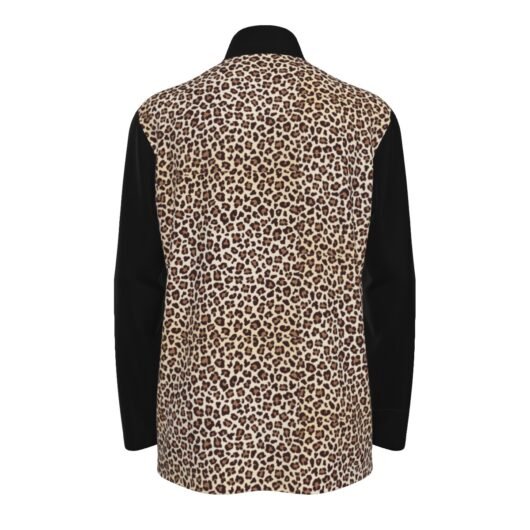 Men's Sports Collar Jersey With Black Long Sleeves - Image 2