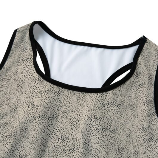 Women's Sports Bra With Black Hem - Image 3