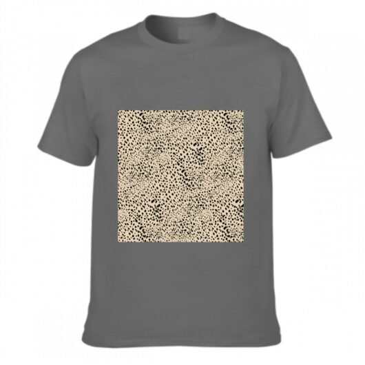 Men's T-shirt With Leopard Center - Image 4
