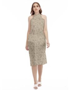 Leopard Print Women's Beach Dress Cover-Up