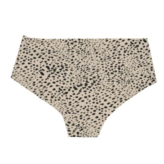 Men's Triangle Leopard Swim Trunks - Image 6