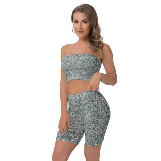 Women's Breast Wrap Shorts Suit RegalSuave - Image 3