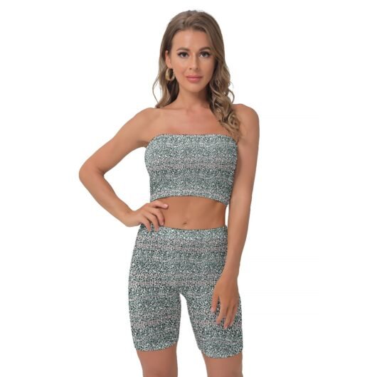 Women's Breast Wrap Shorts Suit RegalSuave