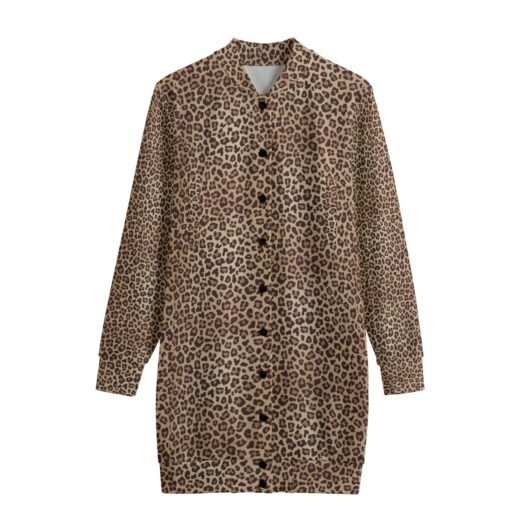 Leopard Print Women's Long Jerseys – Stylish and Comfortable Animal Print Fashion