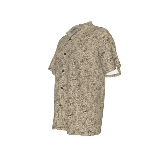Men's Hawaiian Shirt With Button Closure Leopard - Image 4