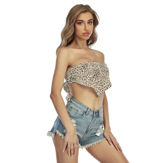 Women's Triangle Tube Top - Image 3