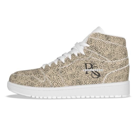 Leopard Women's Synthetic Leather Stitching Shoes - Image 2