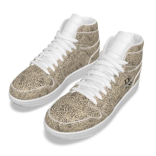 Leopard Women's Synthetic Leather Stitching Shoes - Image 3