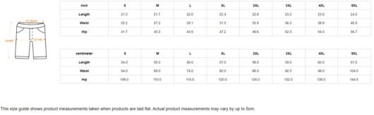 Unisex Straight Casual Cotton Short - Image 5