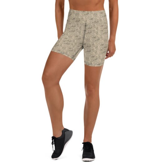Leopard Yoga Shorts