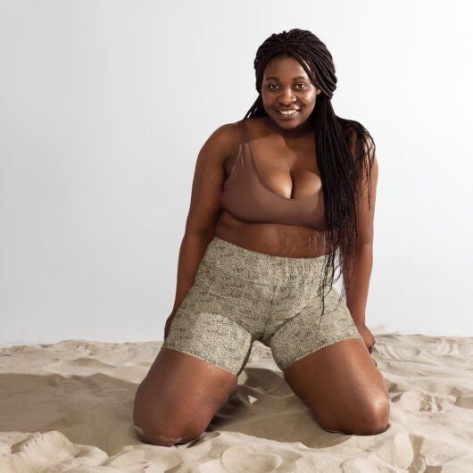 Leopard Yoga Shorts - Image 4