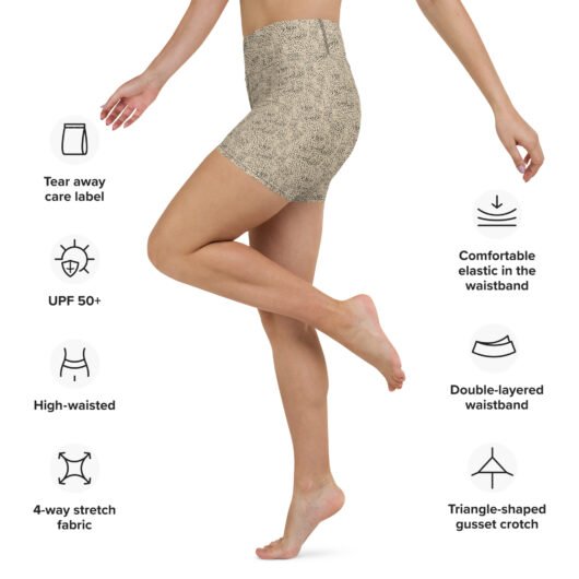 Leopard Yoga Shorts - Image 5