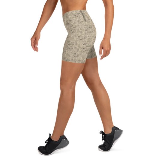 Women's biker shorts in various styles and colors for workouts and casual wear.