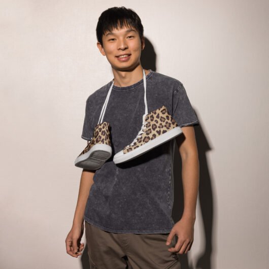 Men’s High Top Canvas Shoes - Image 6