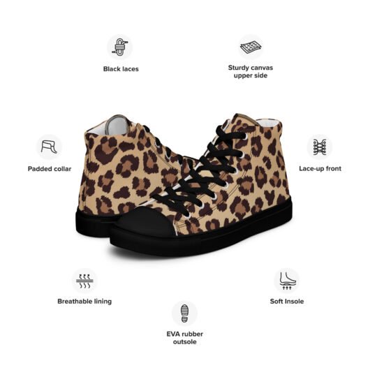 Women’s high top canvas shoes - Image 9