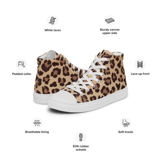 Women’s high top canvas shoes - Image 5