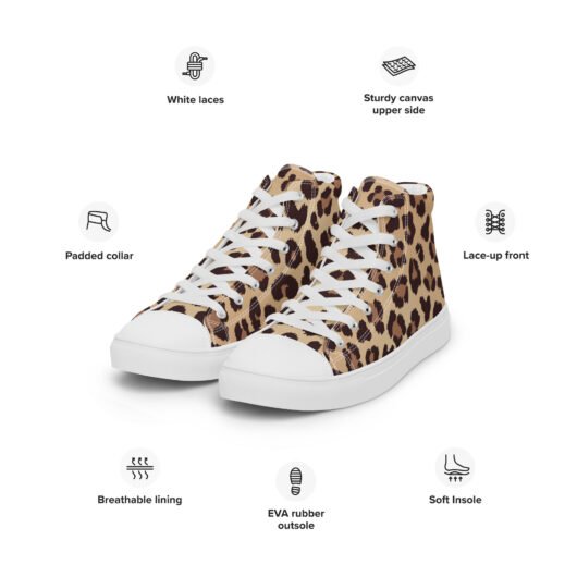 Women’s high top canvas shoes - Image 6