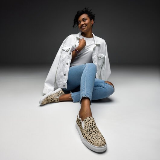 Women’s slip-on canvas shoes - Image 2