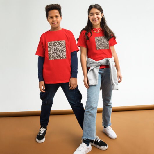 Youth Classic Tee in soft, breathable cotton with a crew neck and relaxed fit.